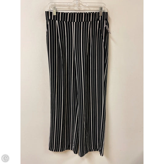 Pants Wide Leg By Counterparts In Black & White, Size: 4