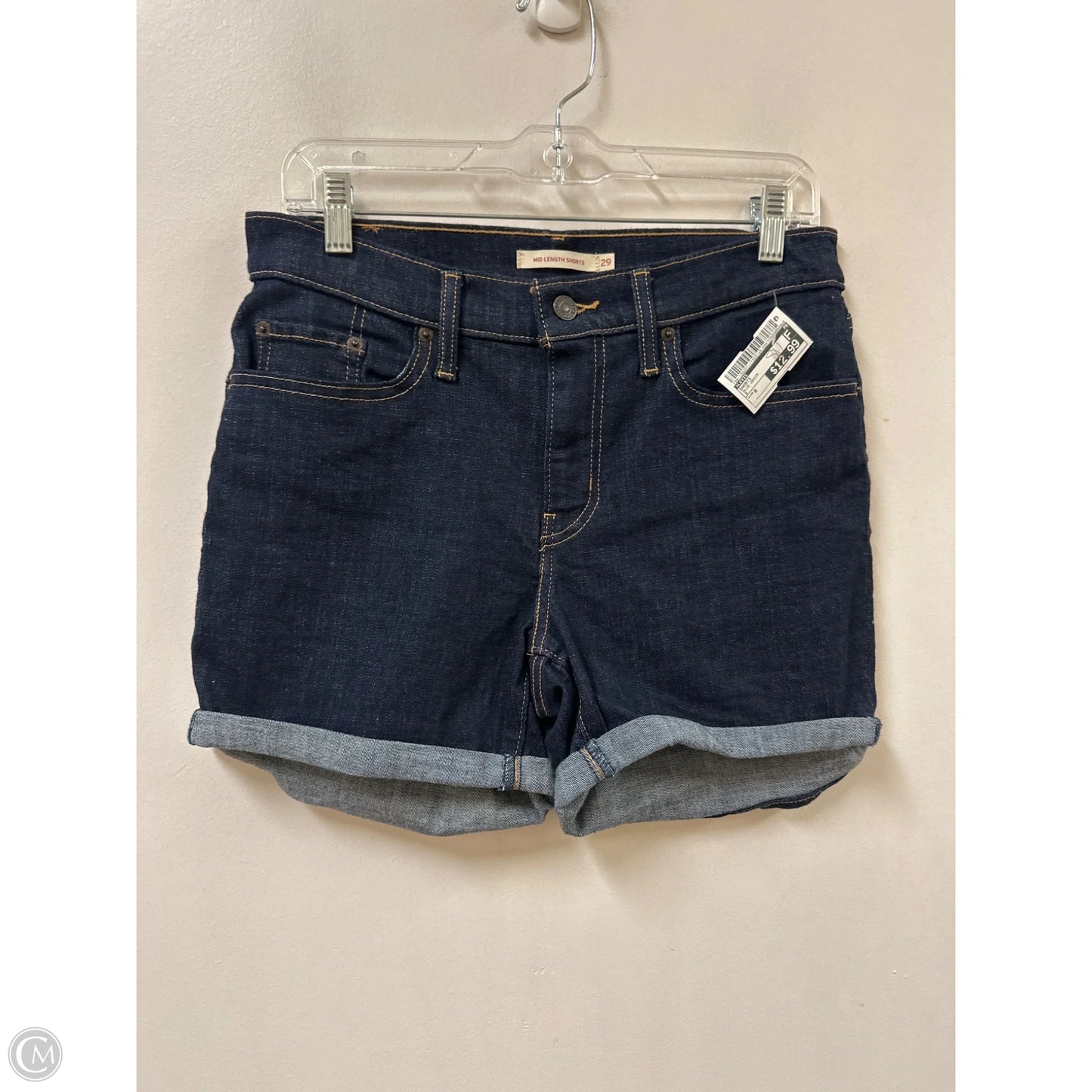 Shorts By Levis In Blue Denim, Size: 8