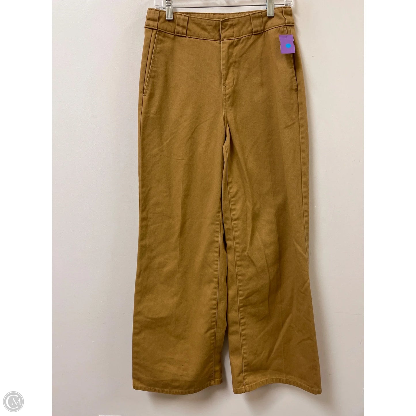 Pants Wide Leg By Dickies In Brown, Size: 4