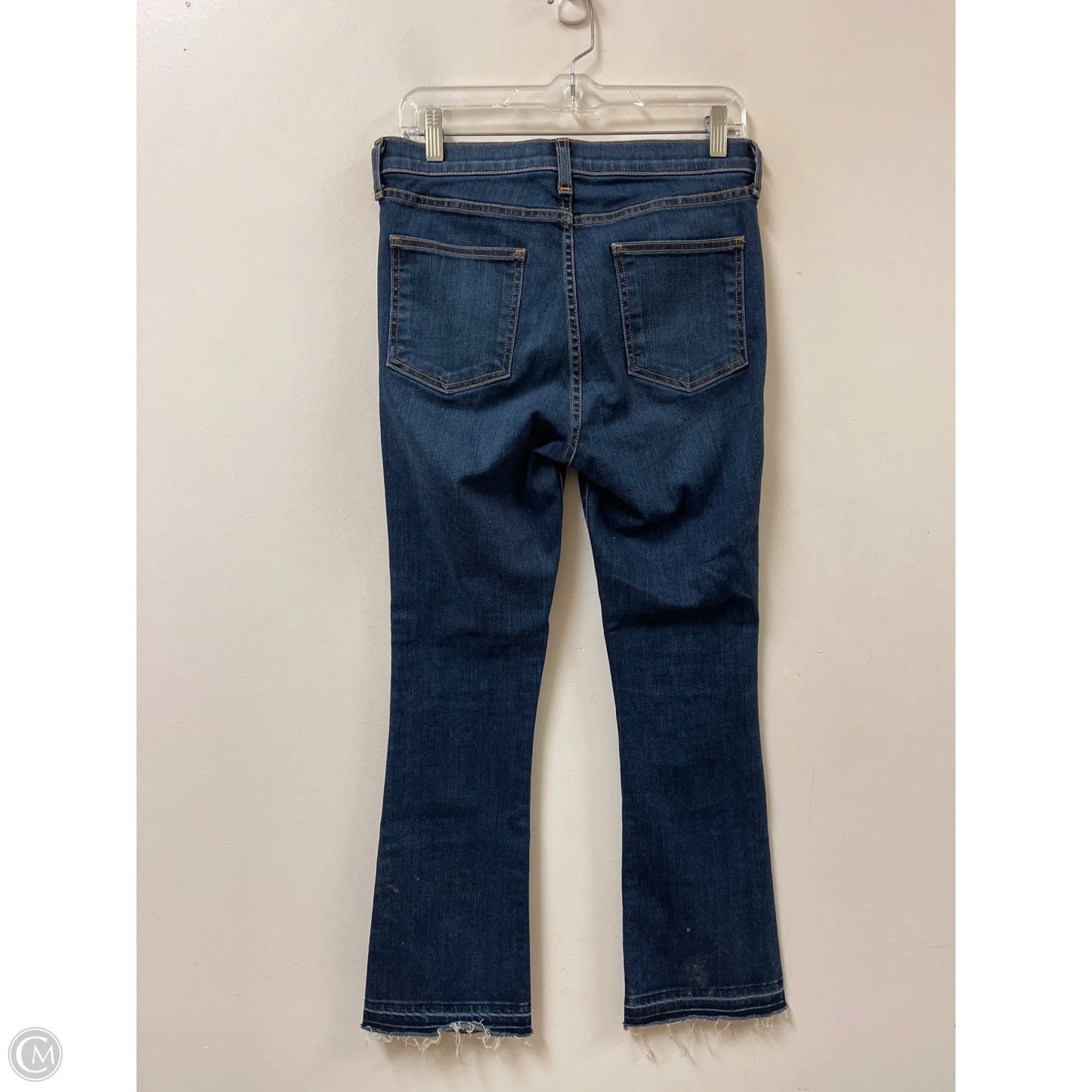 Jeans Straight By Veronica Beard In Blue Denim, Size: 8