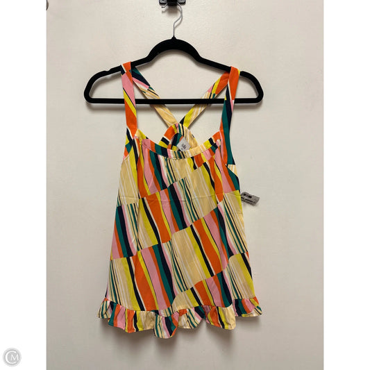 Top Sleeveless By Cabi In Multi-colored, Size: Xs