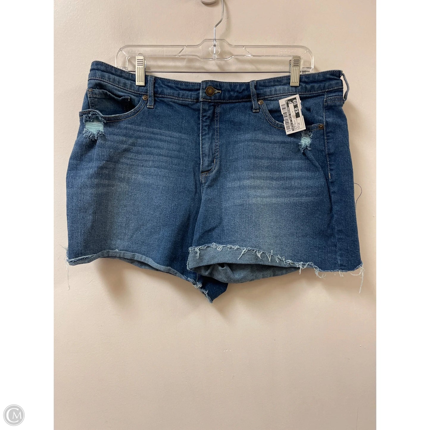 Shorts By Sofia By Sofia Vergara In Blue Denim, Size: 14