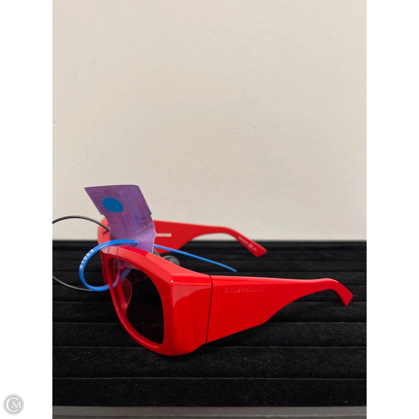 Sunglasses Luxury Designer By Balenciaga, Size: