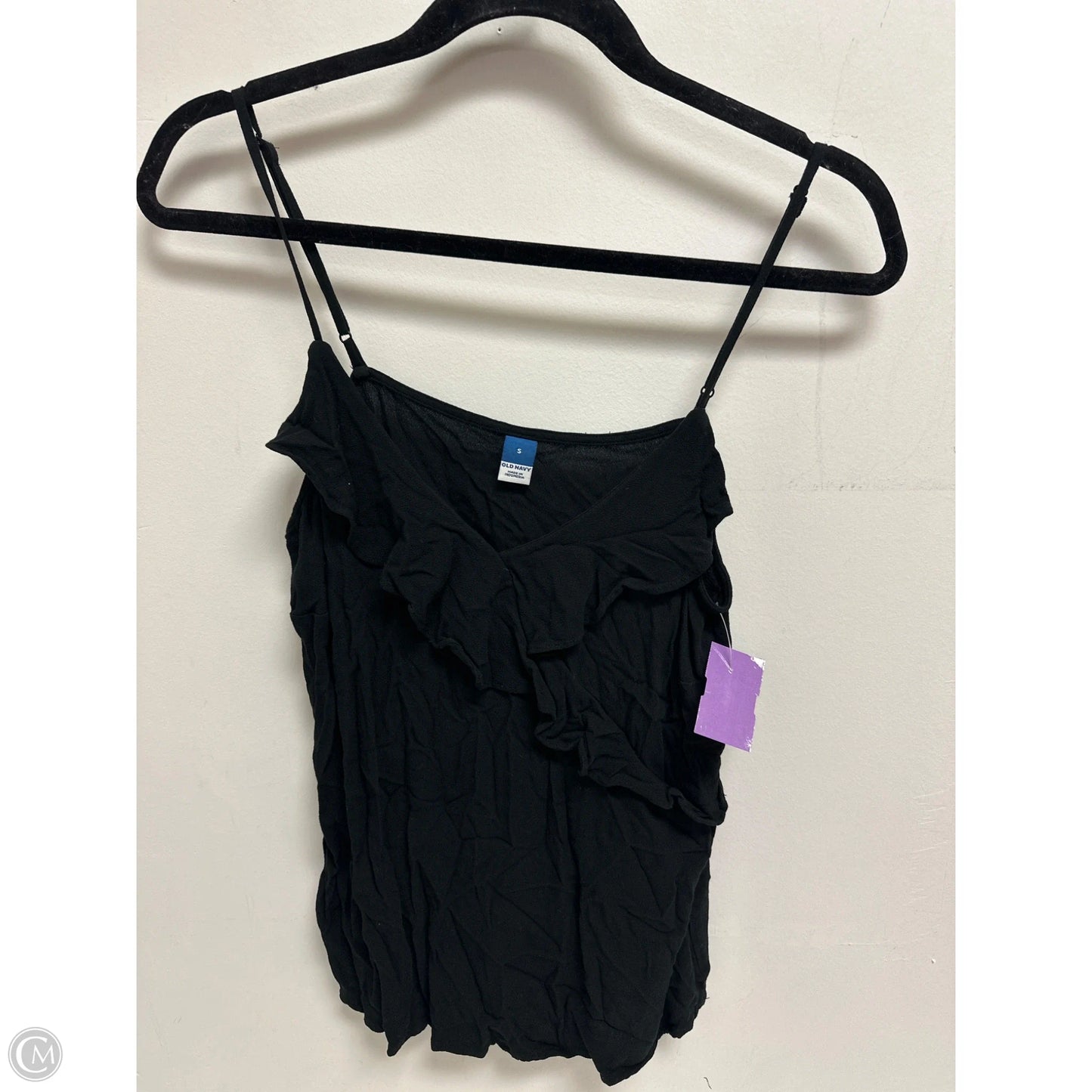Top Sleeveless By Old Navy In Black, Size: S