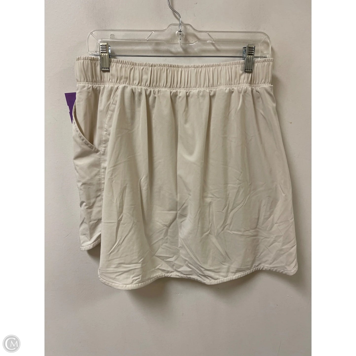 Athletic Skort By All In Motion In Cream, Size: M