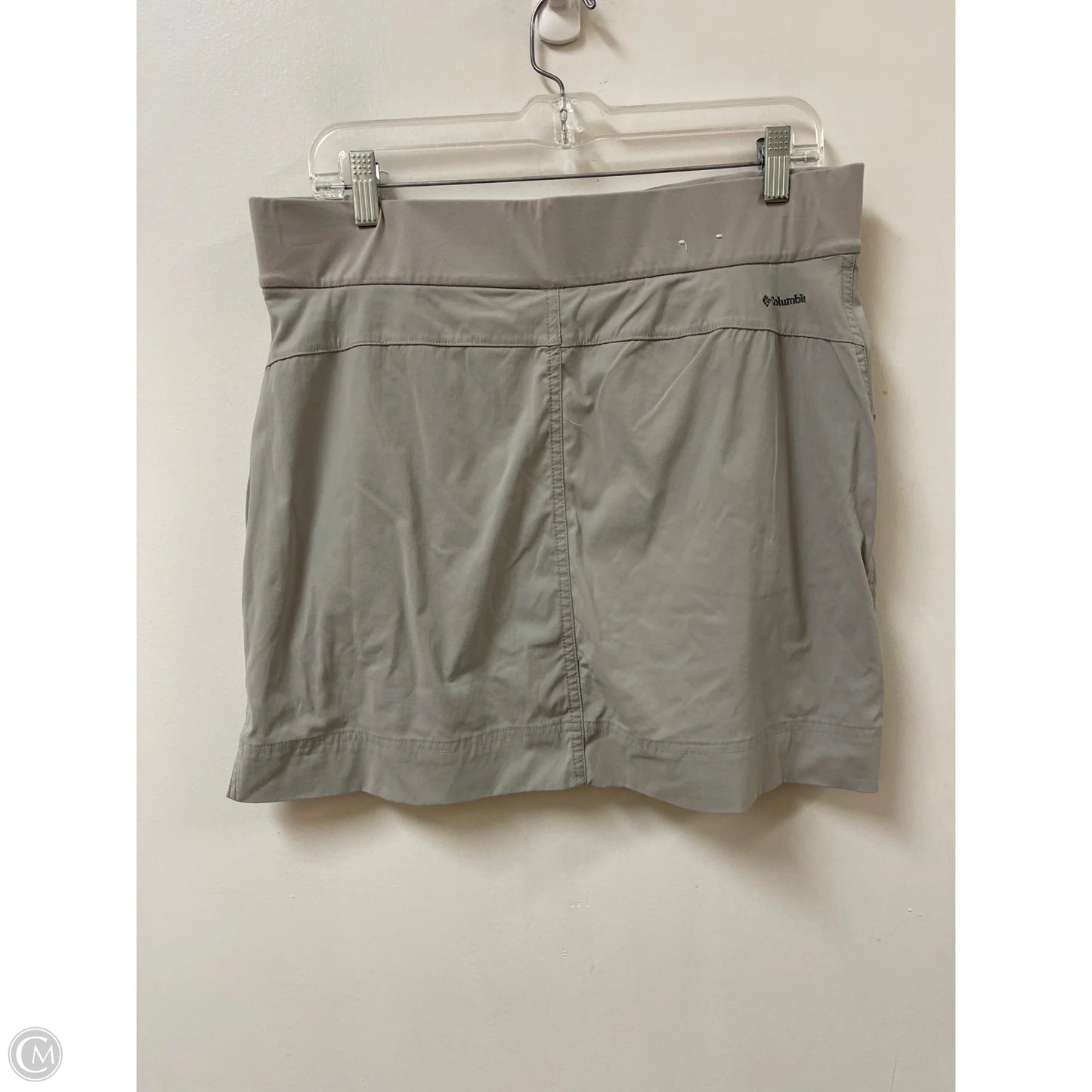 Athletic Skort By Columbia In Cream, Size: L