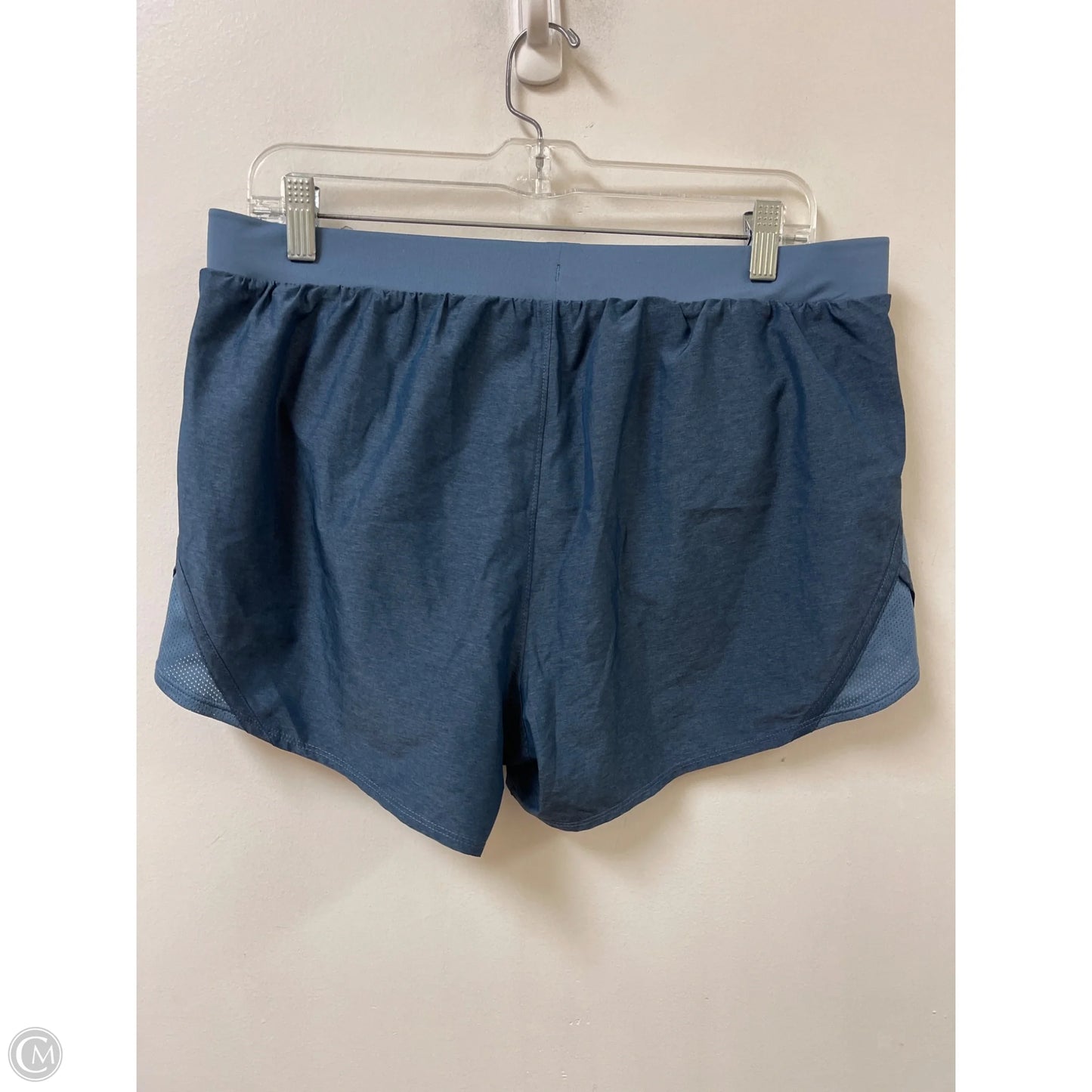 Athletic Shorts By Under Armour In Blue, Size: L