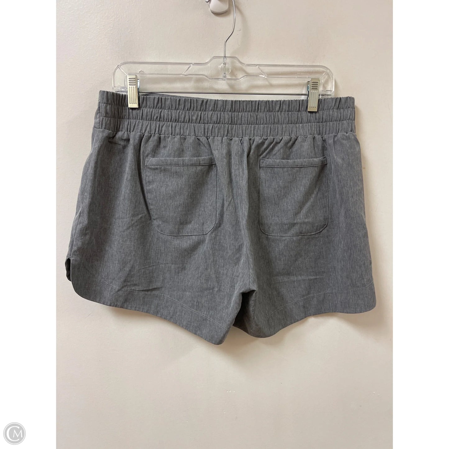 Athletic Shorts By Kyodan In Grey, Size: L