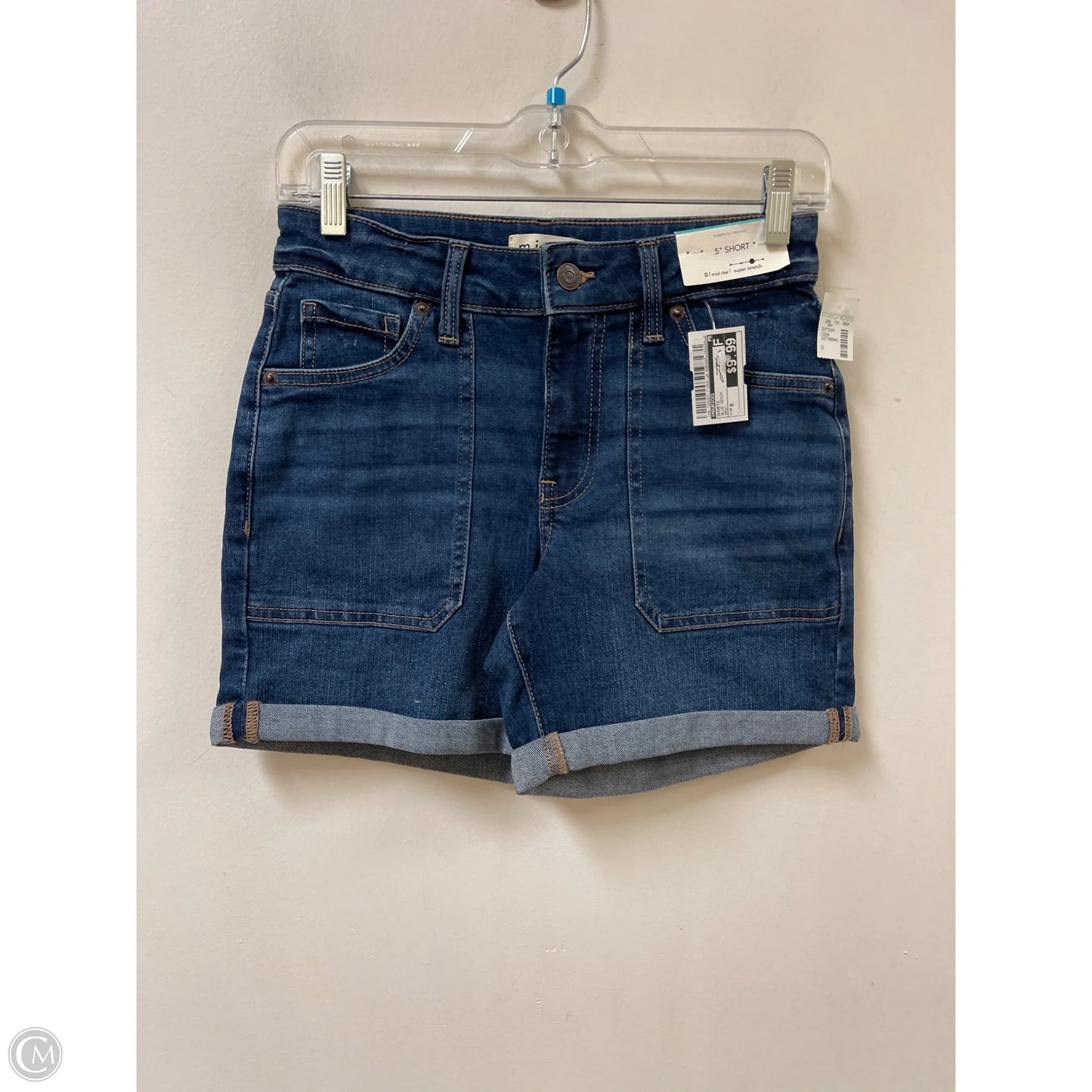 Shorts By Maurices In Blue Denim, Size: 0