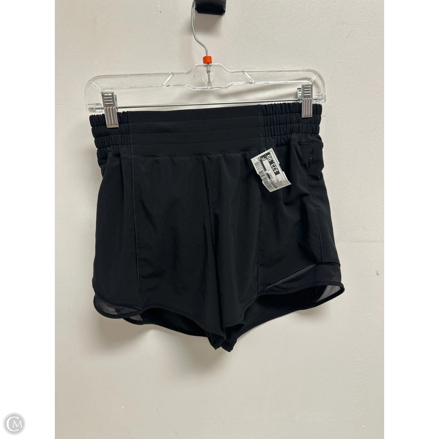 Athletic Shorts By Lululemon In Black, Size: 6