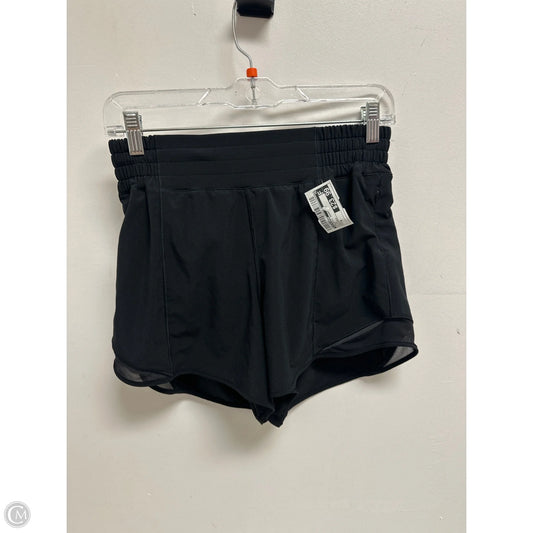 Athletic Shorts By Lululemon In Black, Size: 6
