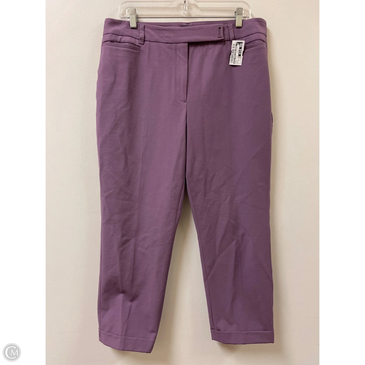 Pants Dress By White House Black Market In Purple, Size: 12