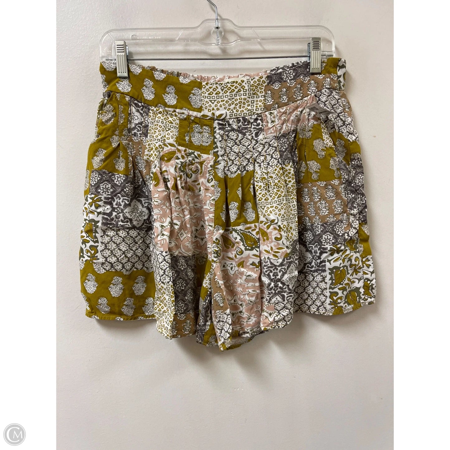 Shorts By Maeve In Green & Pink, Size: 4