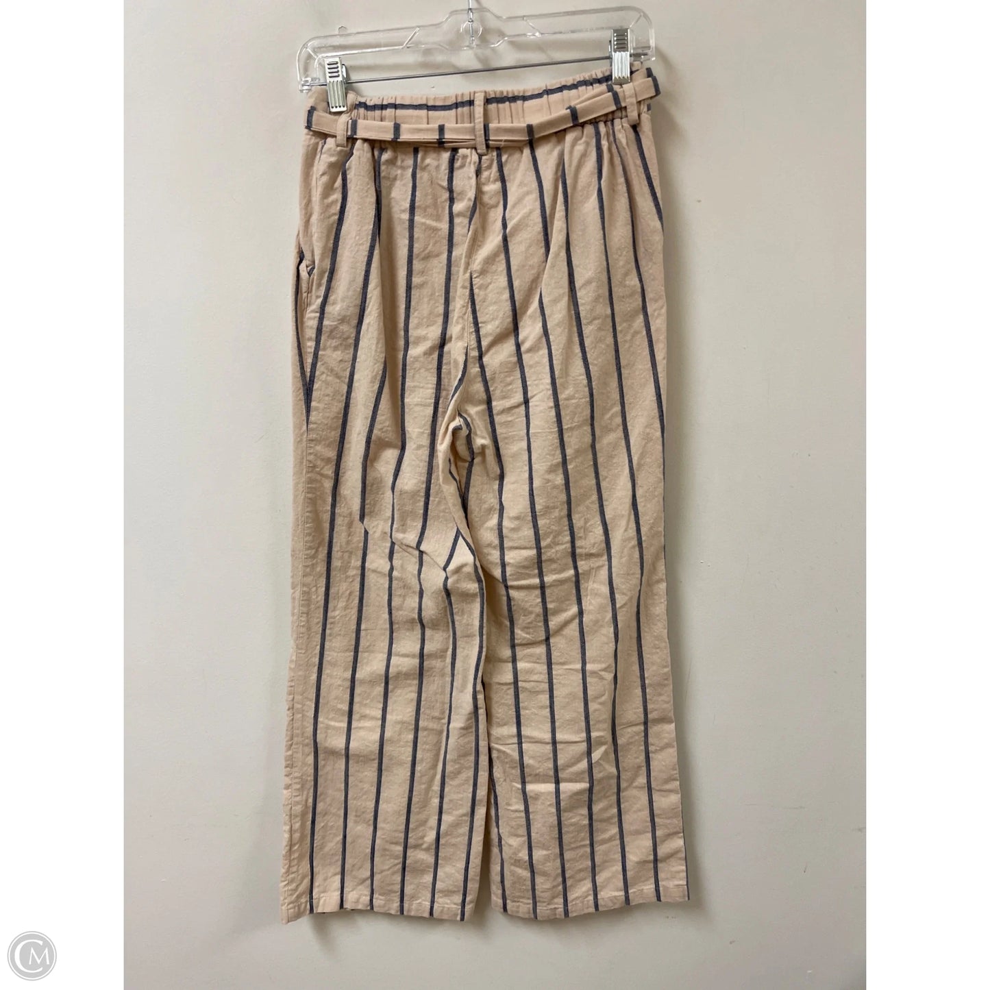 Pants Wide Leg By Altard State In Blue & Cream, Size: 4