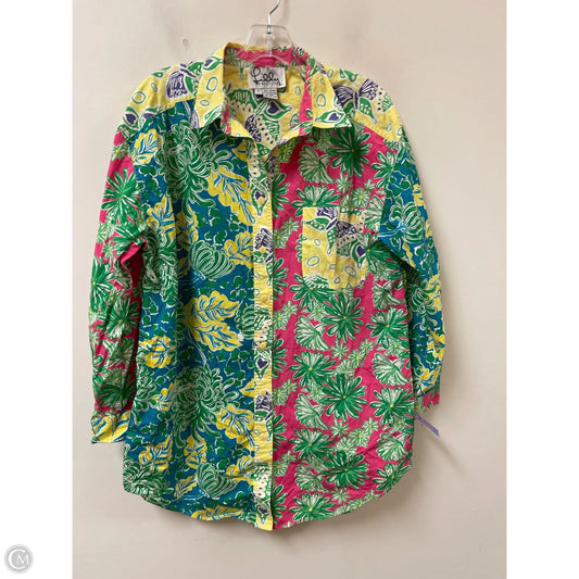 Tunic Designer By Lilly Pulitzer In Multi-colored, Size: L