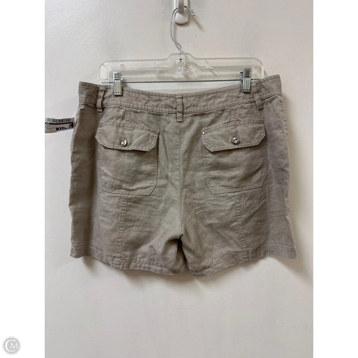 Shorts By Inc In Cream, Size: 12