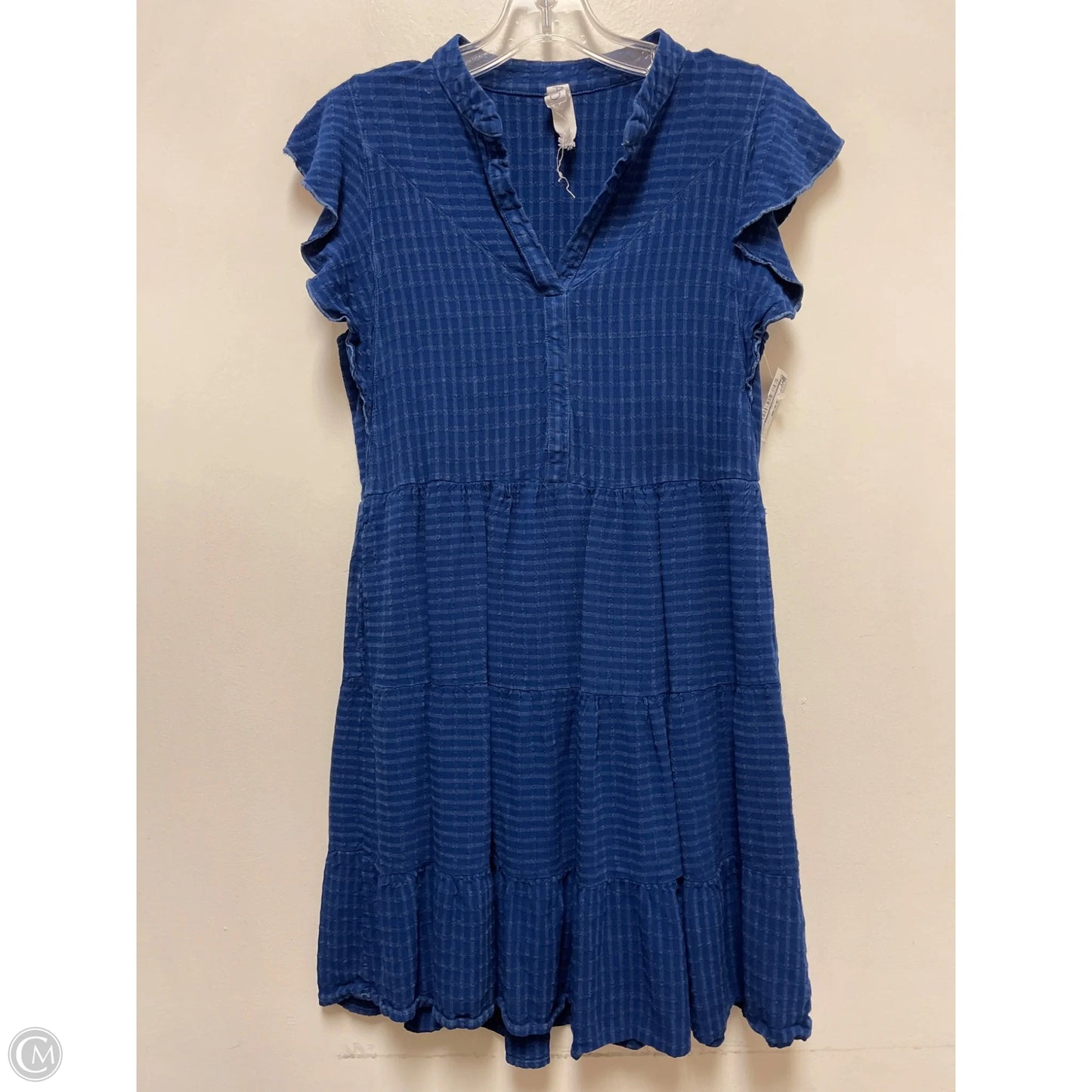 Dress Casual Short By Amadi In Blue, Size: S