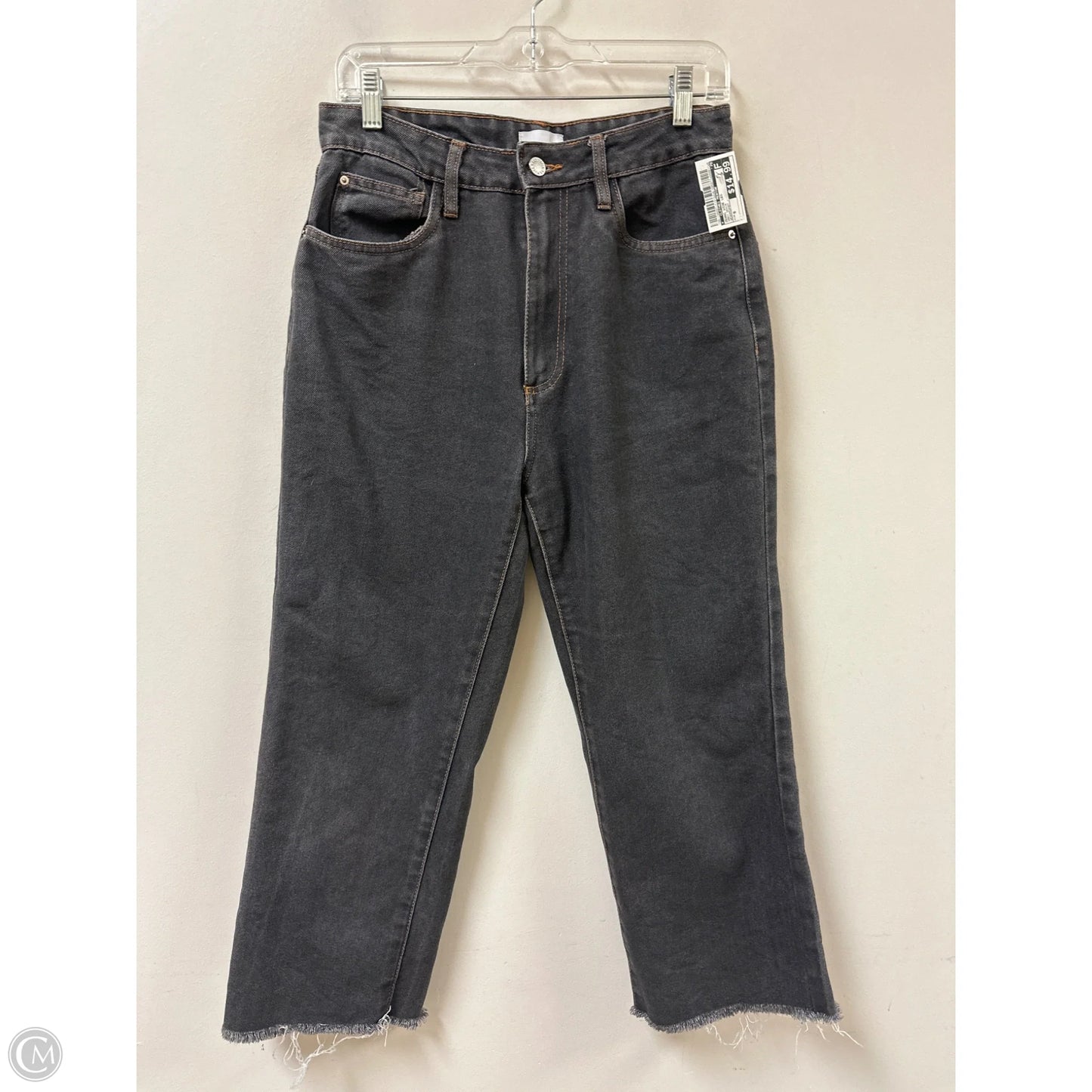Jeans Wide Leg By Clothes Mentor In Grey Denim, Size: 6