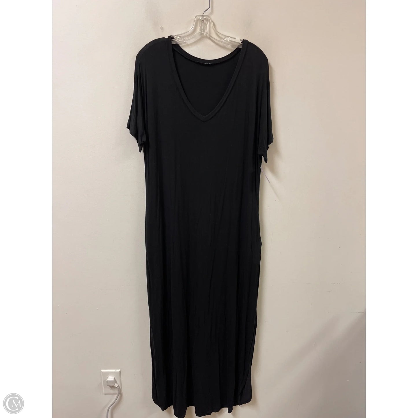 Dress Casual Maxi By Clothes Mentor In Black, Size: Xl