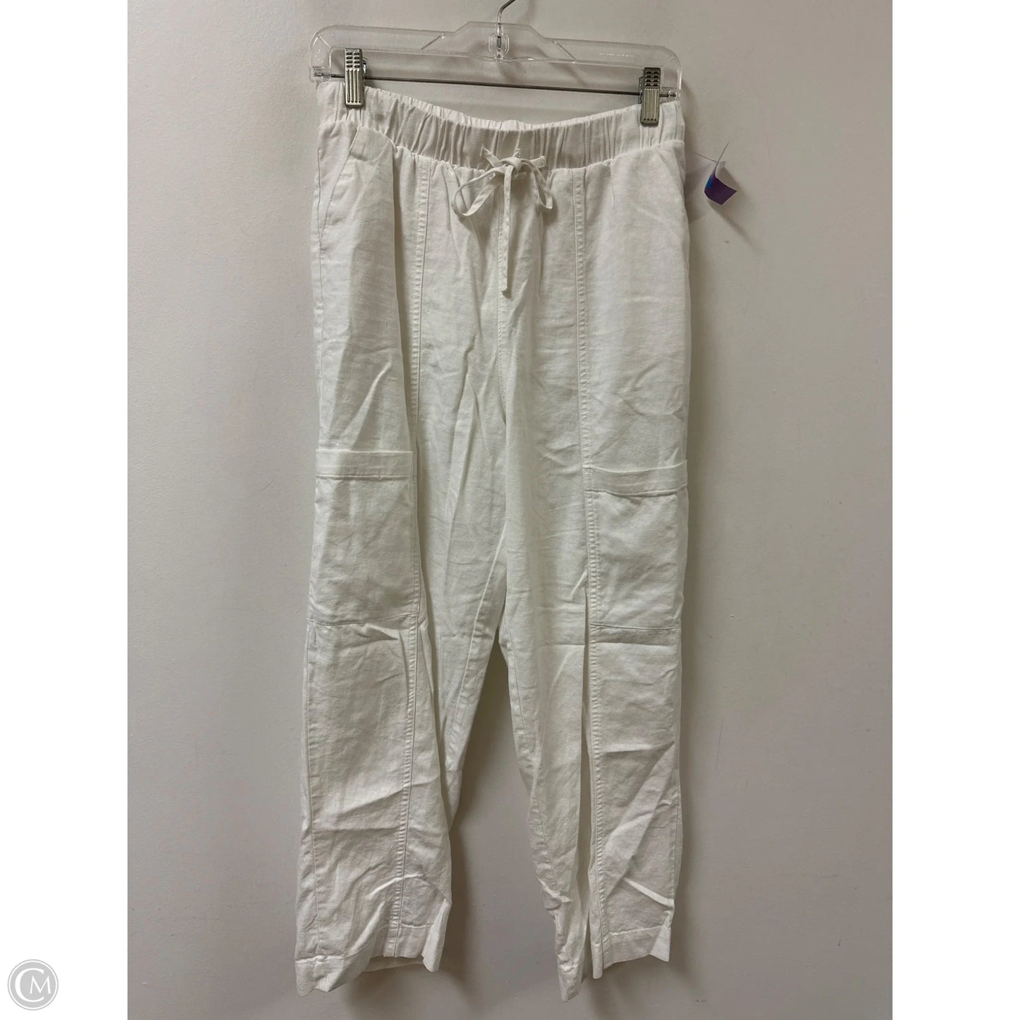 Pants Linen By Universal Thread In White, Size: 4