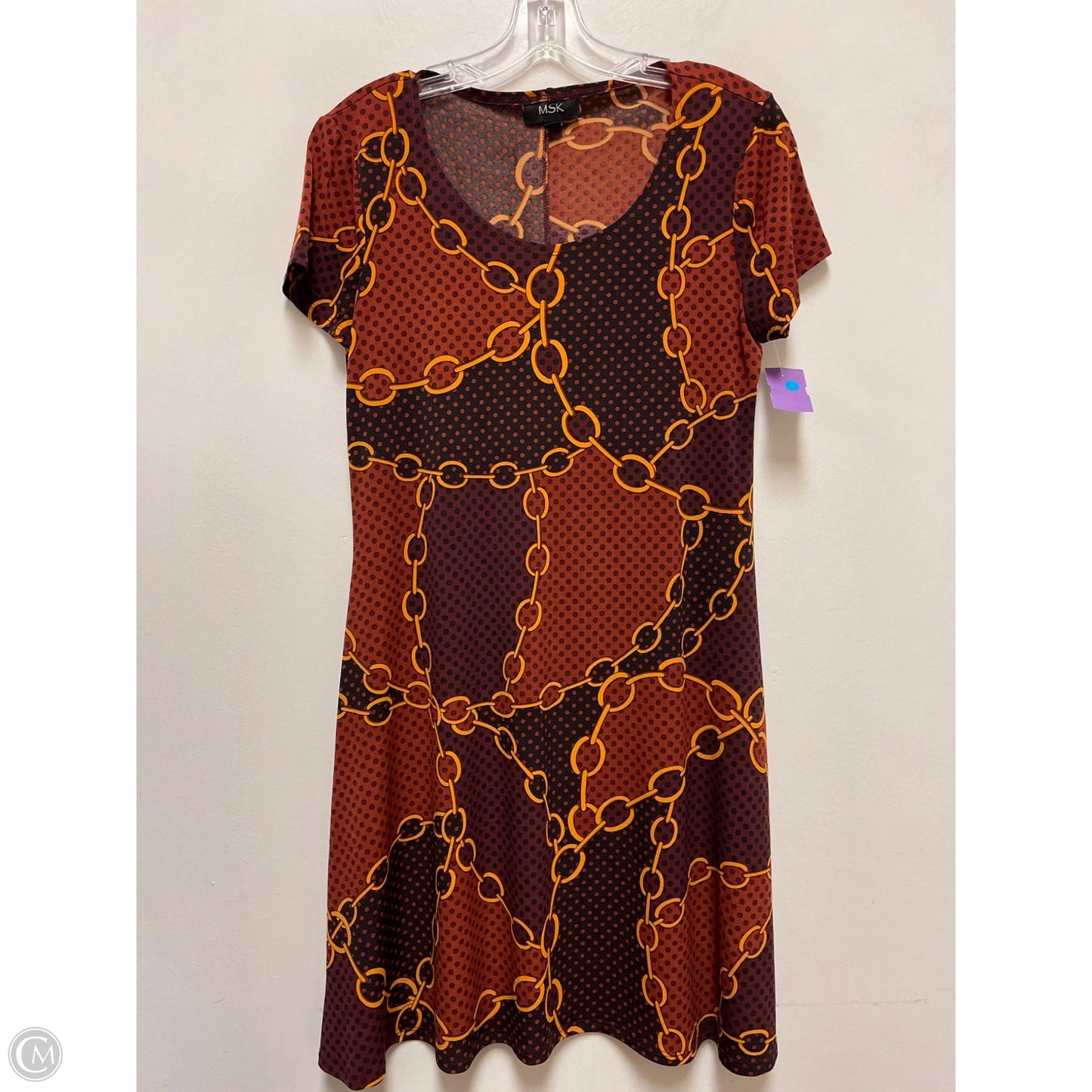 Dress Casual Short By Msk In Brown, Size: S