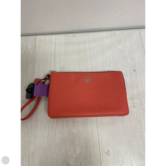 Wristlet Designer By Coach, Size: Large