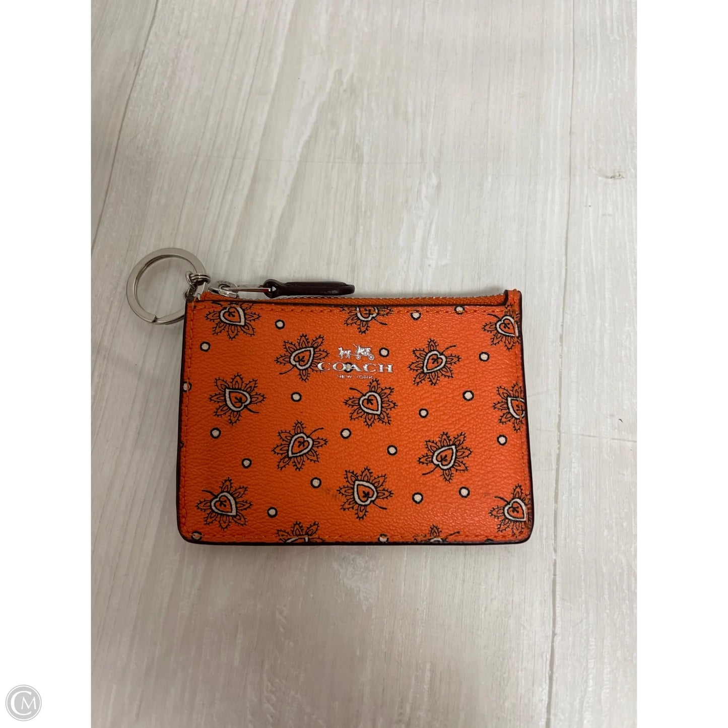 Id/card Holder Designer By Coach, Size: Small