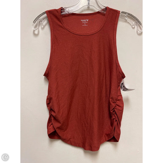 Athletic Tank Top By Old Navy In Orange, Size: M
