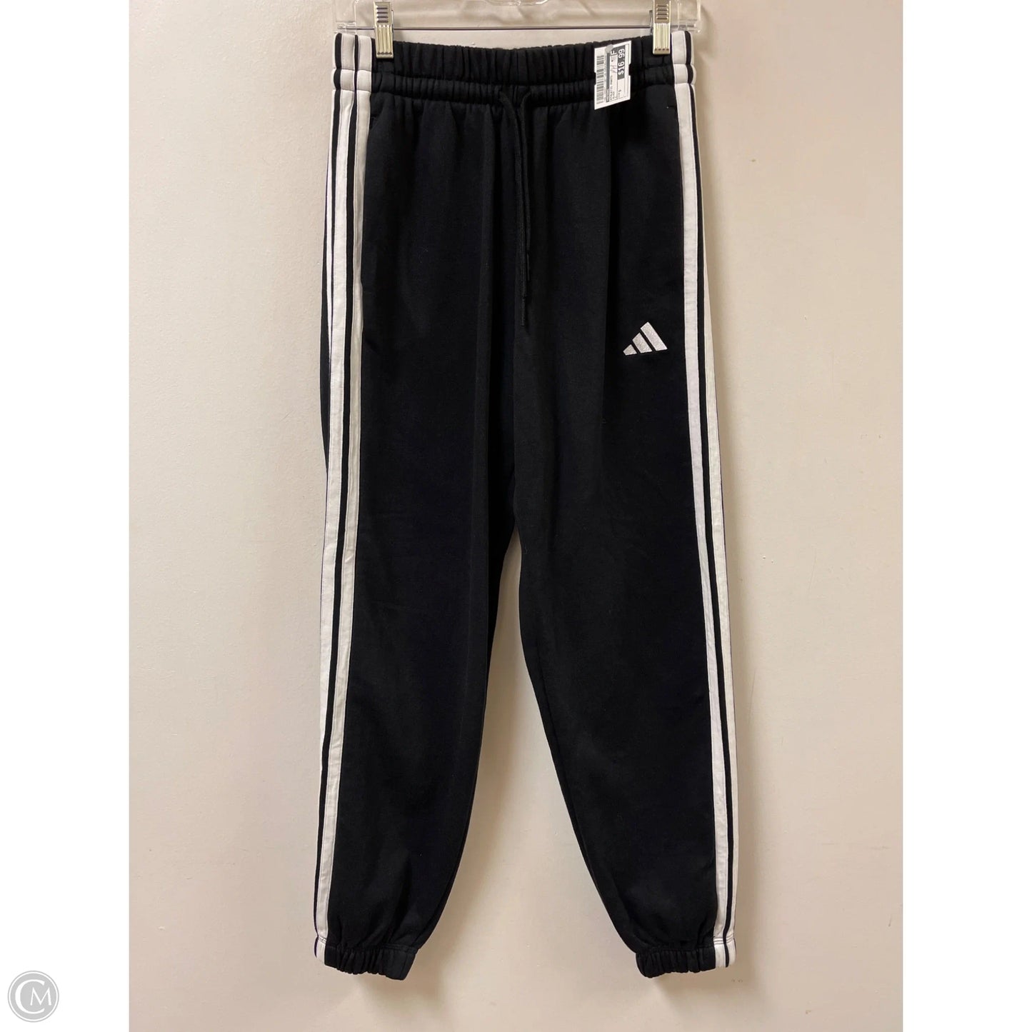 Athletic Pants By Adidas In Black, Size: S