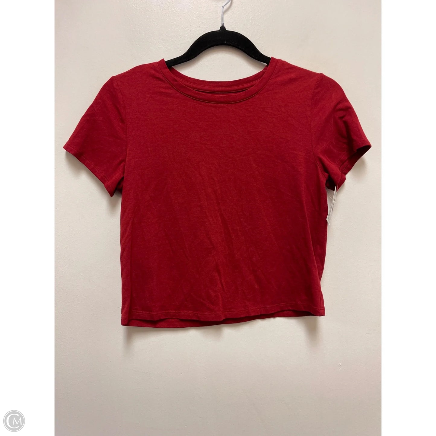 Top Short Sleeve By Old Navy In Red, Size: M