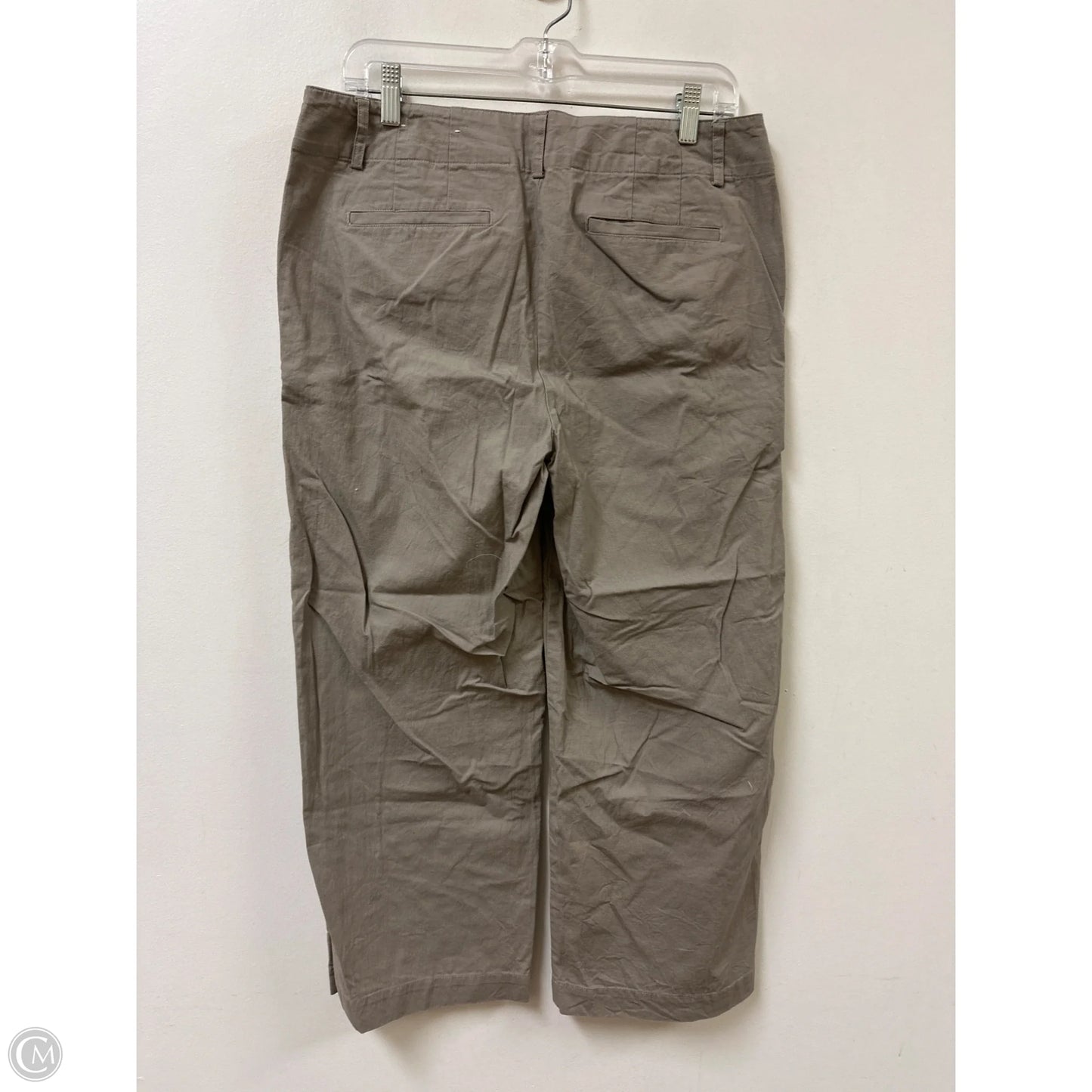 Pants Wide Leg By Loft In Taupe, Size: 8