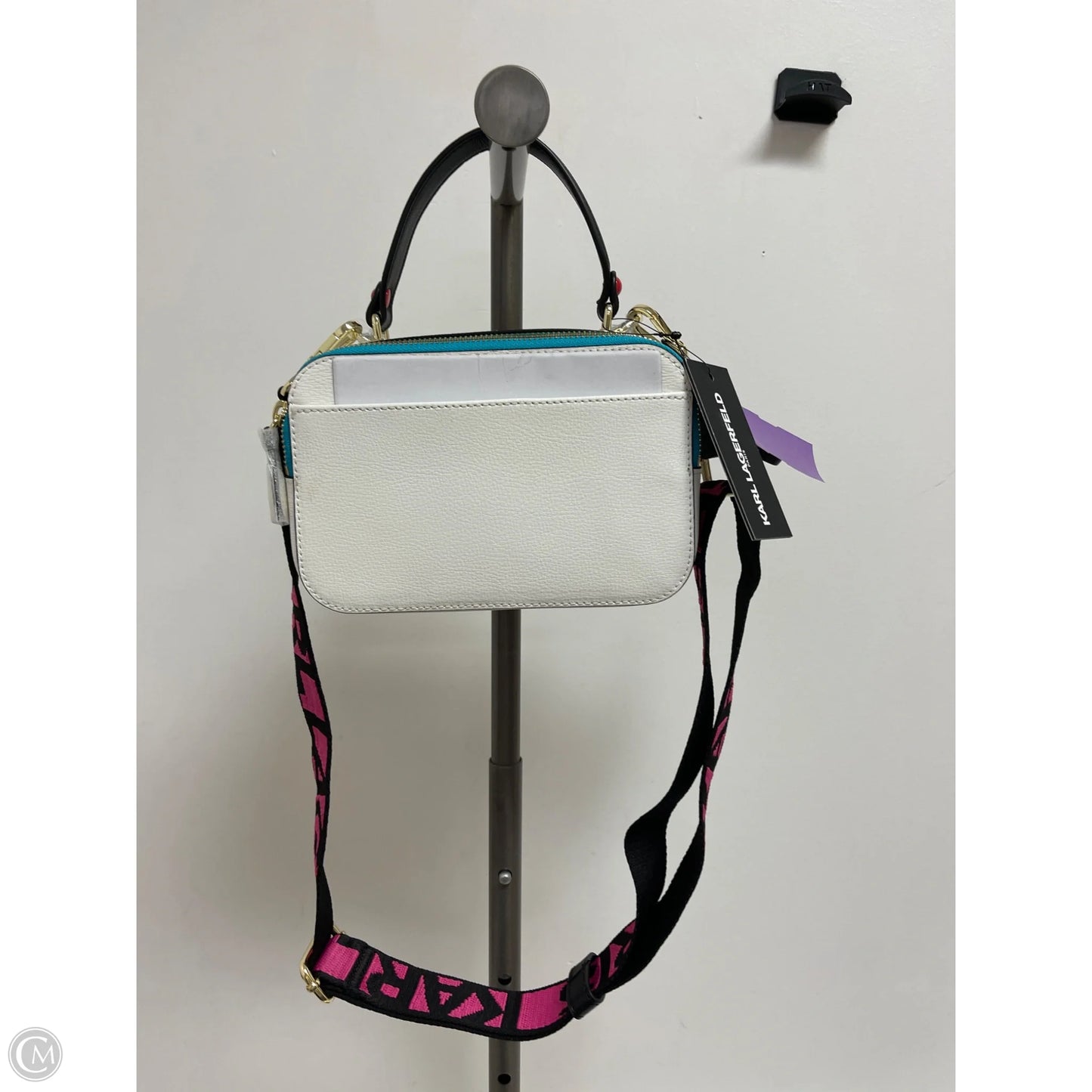 Crossbody Designer By Karl Lagerfeld, Size: Small