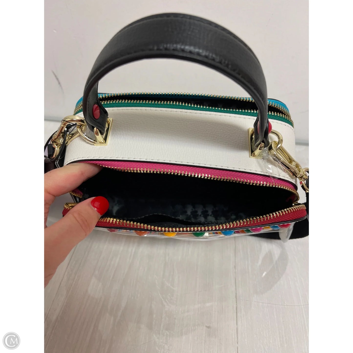 Crossbody Designer By Karl Lagerfeld, Size: Small