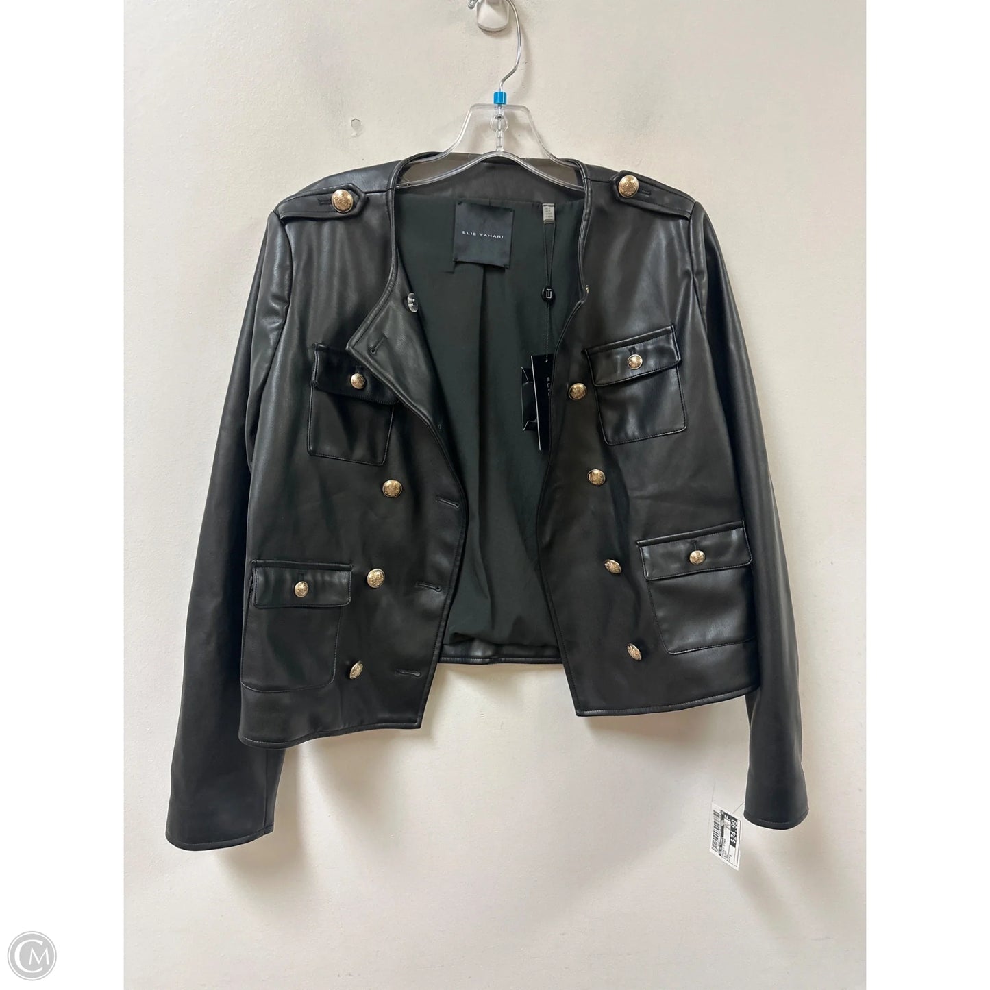 Jacket Other By Elie Tahari In Black, Size: S