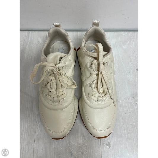 Shoes Sneakers By Dkny In Cream, Size: 9