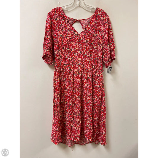 Dress Casual Short By Luxology In Red, Size: Xl