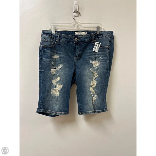 Shorts By Torrid In Blue Denim, Size: 14