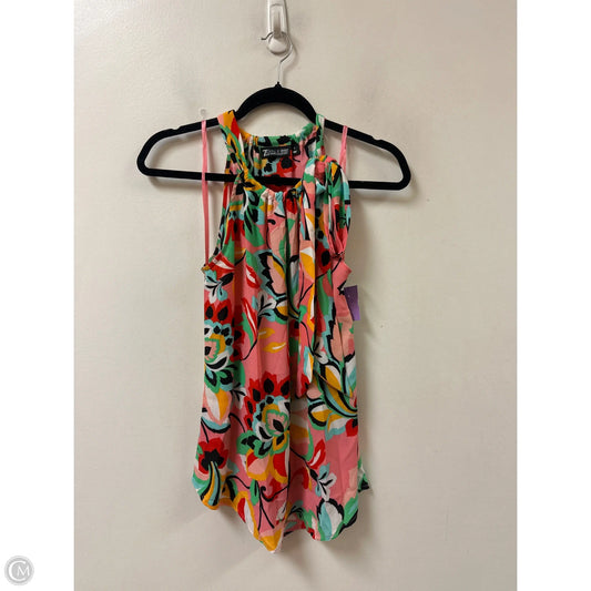 Top Sleeveless By New York And Co In Multi-colored, Size: S