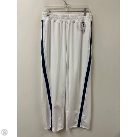Athletic Pants By 90 Degrees By Reflex In Blue & White, Size: L