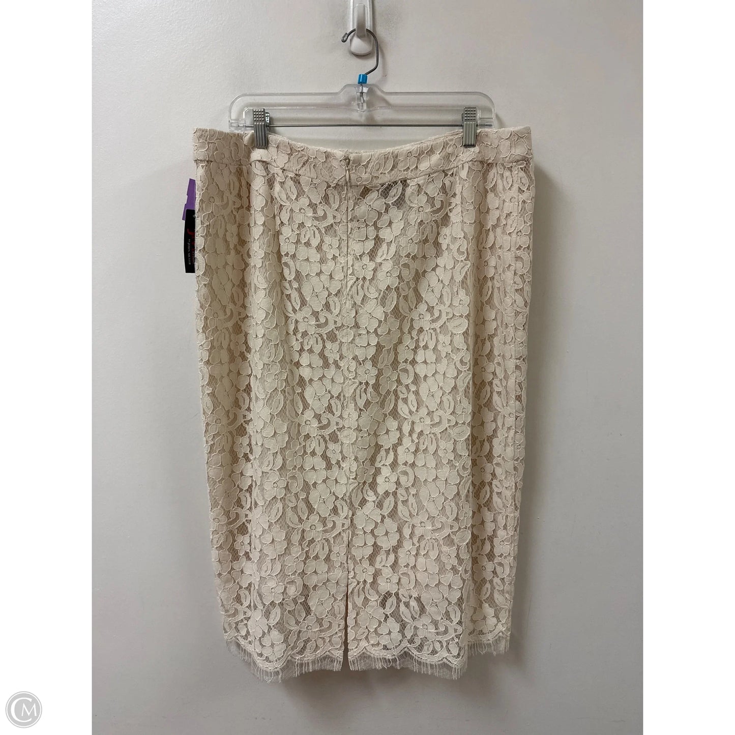 Skirt Midi By John Meyer In Cream, Size: 18