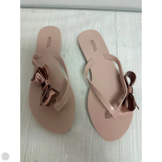 Sandals Flip Flops By Clothes Mentor In Pink, Size: 6