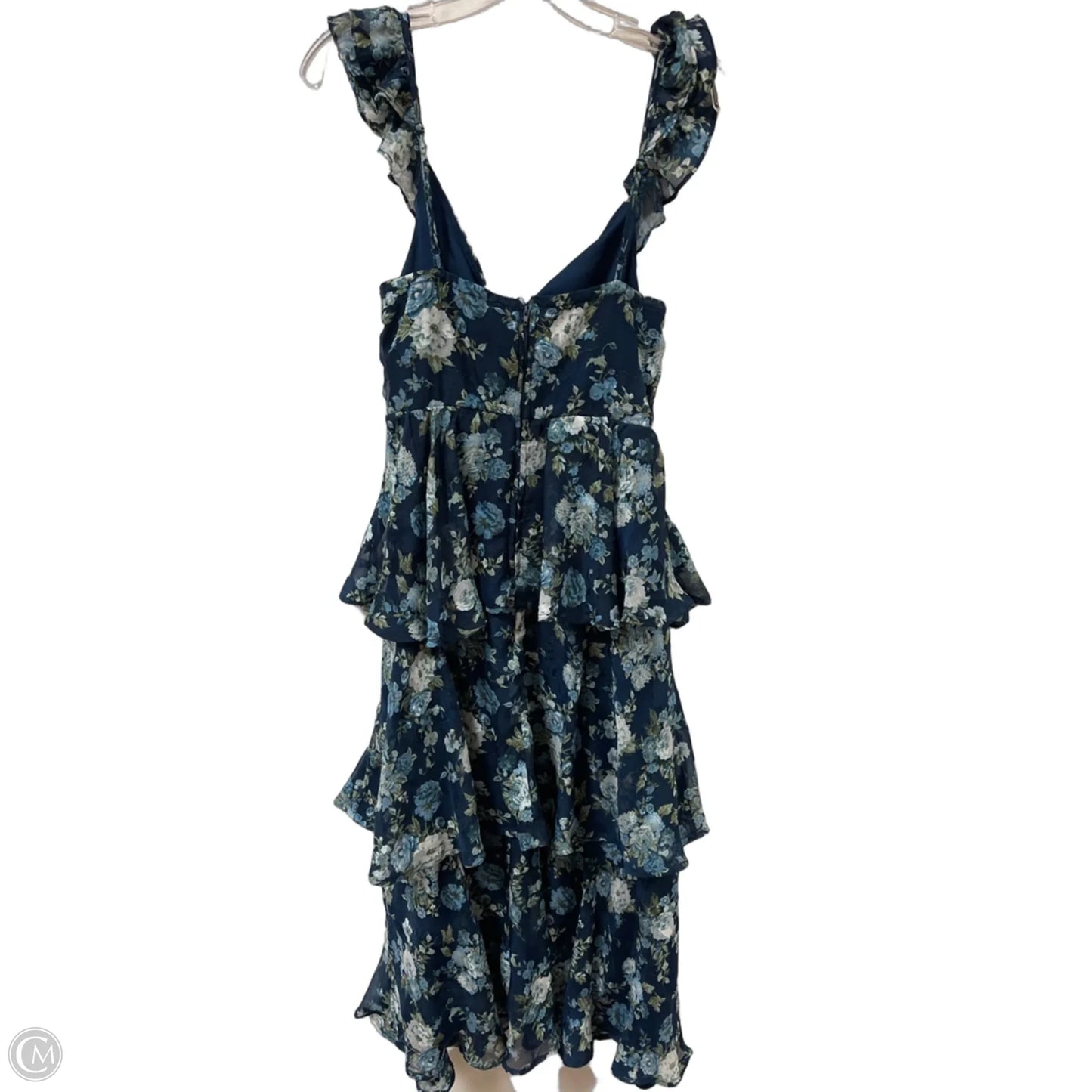 Dress Casual Midi By Altard State In Navy, Size: M