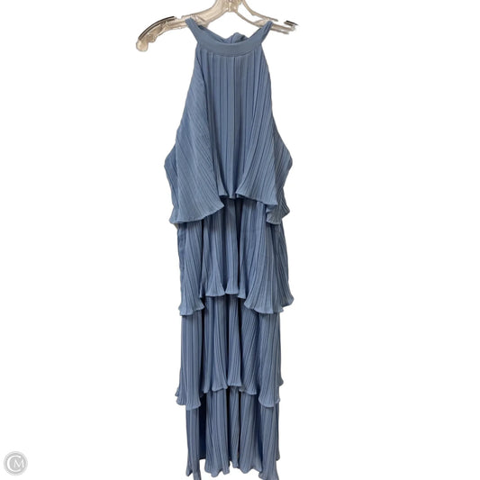 Dress Casual Midi By Zesica In Blue, Size: L