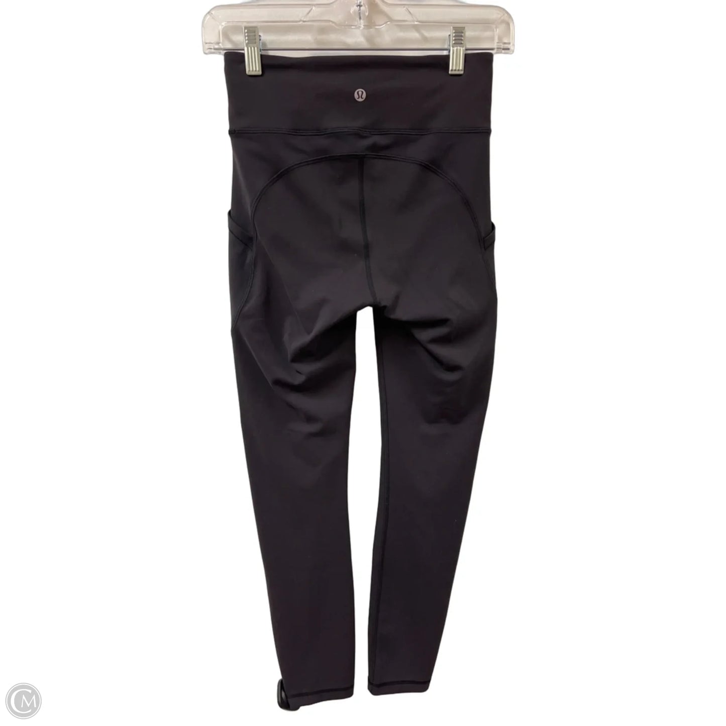 Athletic Leggings By Lululemon In Black, Size: 4