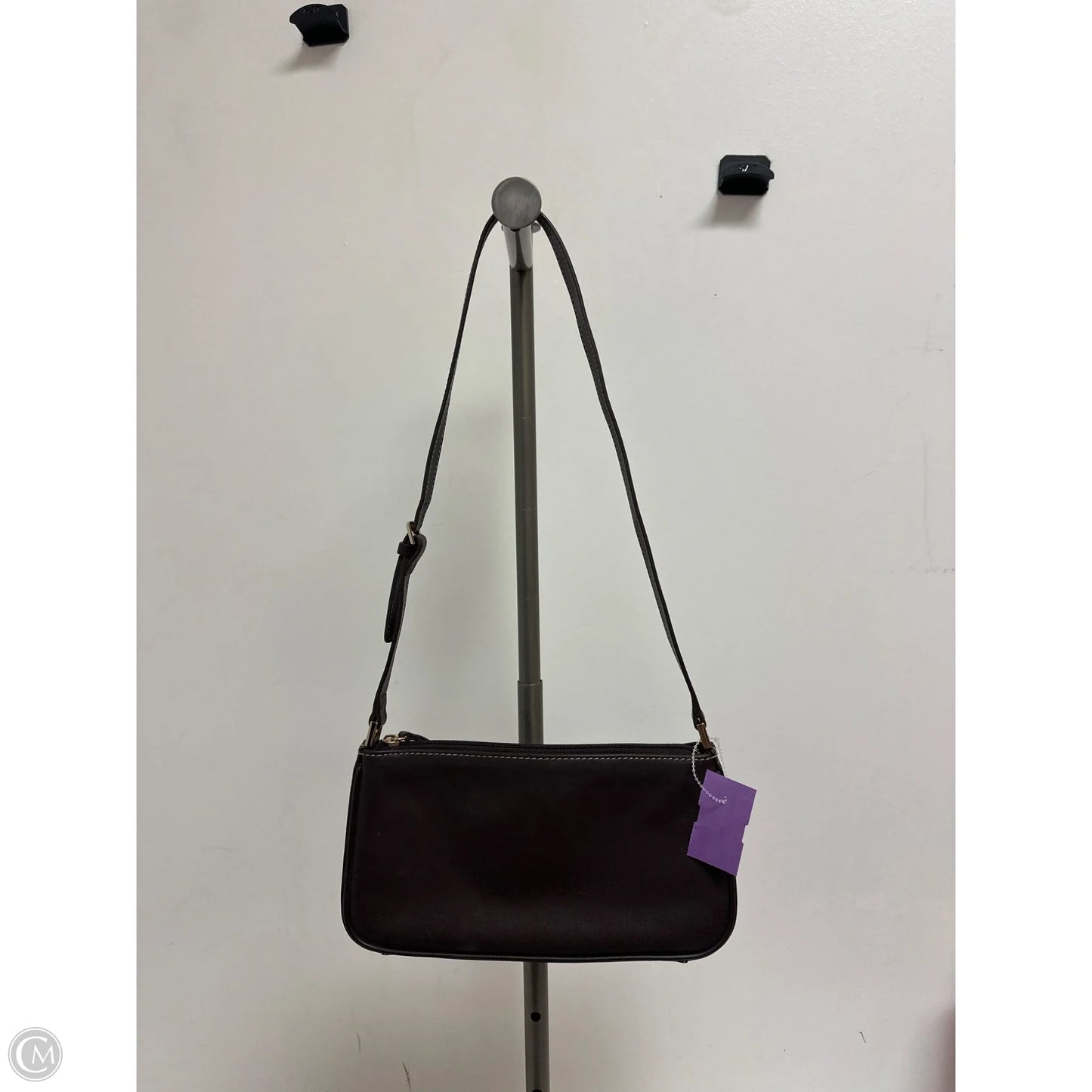 Handbag Leather By Casual Corner, Size: Small