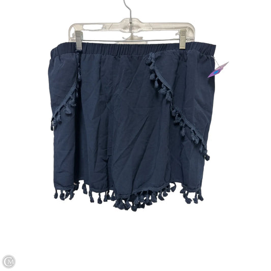 Shorts By Shein In Navy, Size: 20