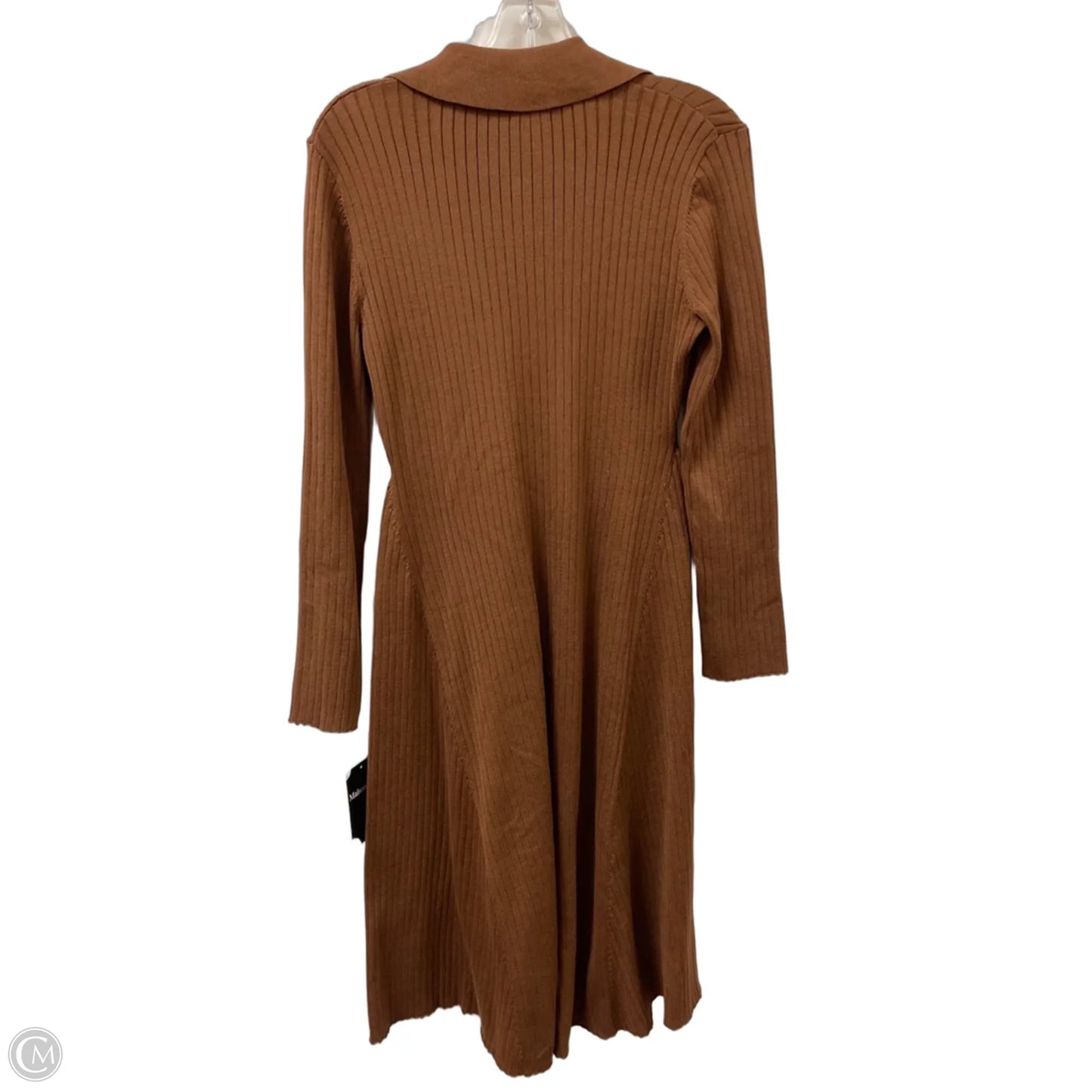 Dress Casual Maxi By Clothes Mentor In Brown, Size: Xl