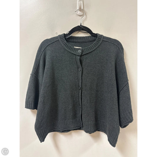 Sweater Short Sleeve By Pilcro In Grey, Size: S