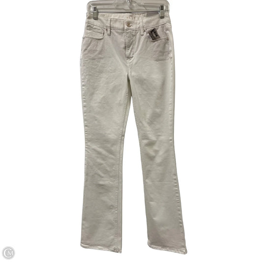 Jeans Boot Cut By White House Black Market In White Denim, Size: 2