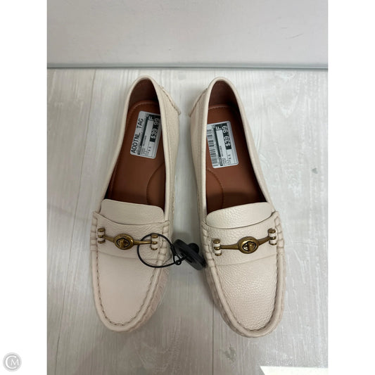 Shoes Designer By Coach In Cream, Size: 9.5